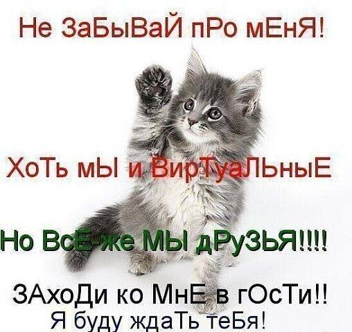 Не ЗаБыВаИ пРо мЕнЯ! Хоть мы bHbIE Но ЗАхоДи rOcTu!! Я буду ждаТьт теБя!