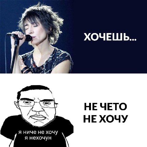 ХОЧЕШЬ... НЕЧЕТО HE XOUY A не хочу я нехочун