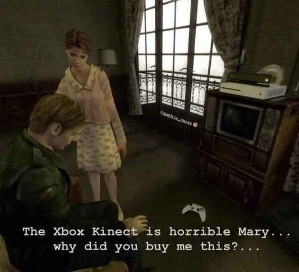 ПИТА у с The Xbox Kinect is horrible Mary... why did you buy me this?...
