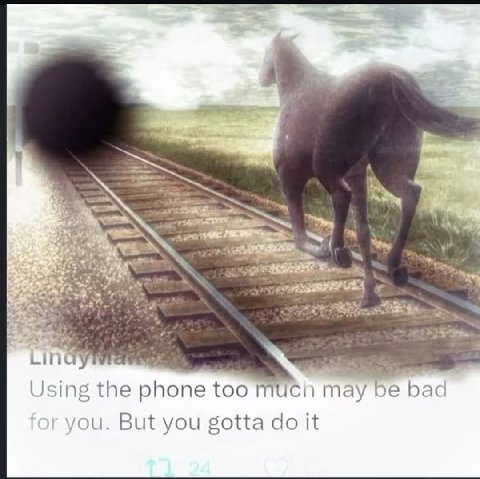 Using the phone too much may be bad you. But you gotta it