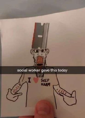 social worker gave this today