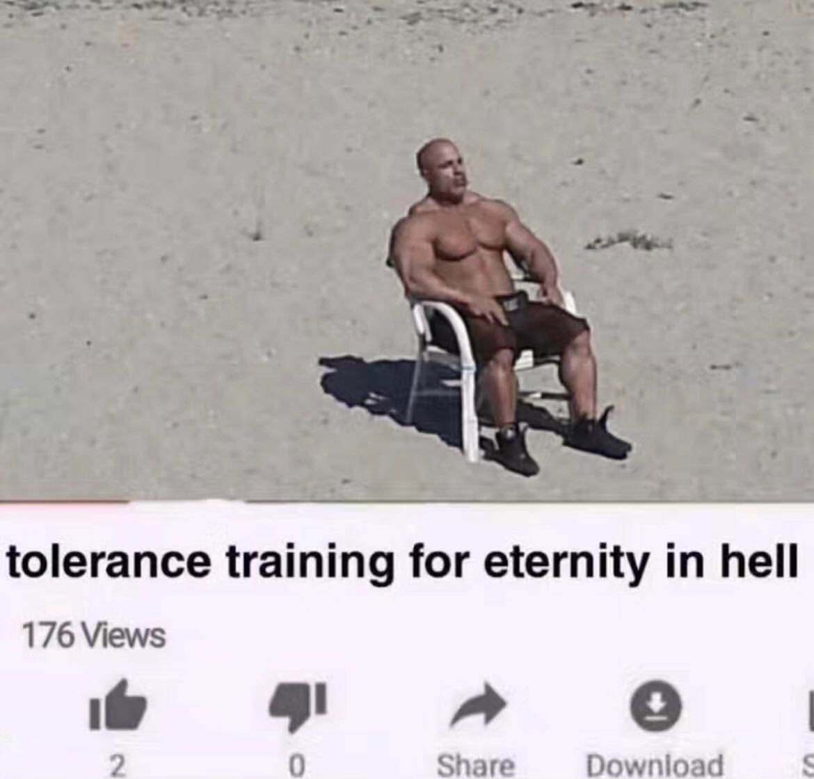 tolerance training for eternity in hell 176 Views 0 Share Download