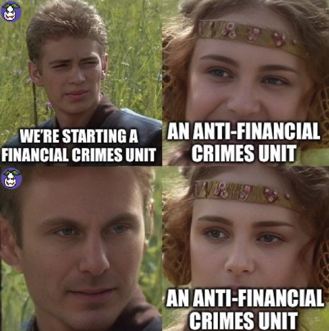 МЕВЕ AN ANTI-FINANCIAL FINANCIAL CRIMES UNIT у CRIMES UNIT ‘AN ANTI-FINANCIAL CRIMES UNIT