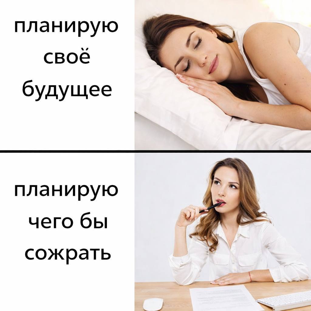 планирую своё будущее планирую чего бы сожрать