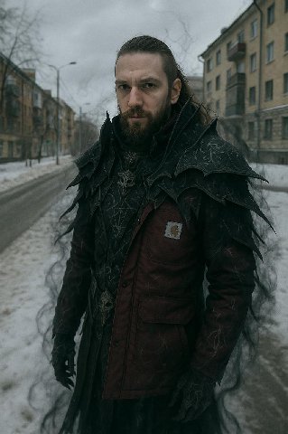 примерно так выгляжу, когда выхожу на улицу после чистки данжей. 

снова блядский снег.