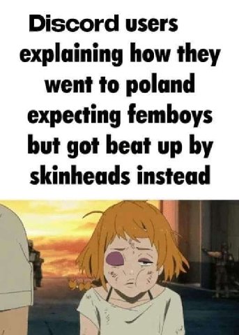 Discord users explaining how they went to poland expecting femboys but got beat up skinheads instead