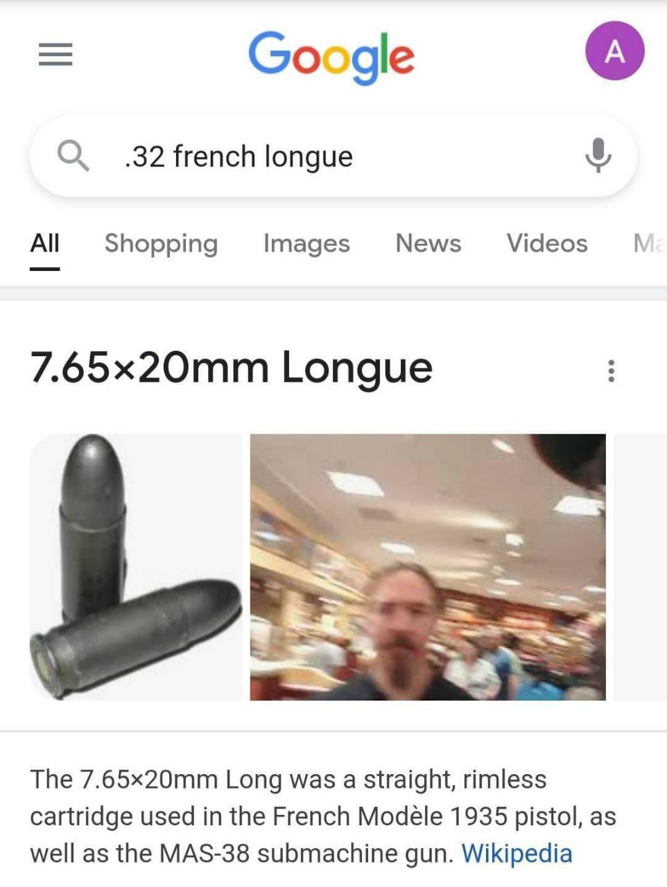 Сооде О french longue All Shopping Images News’ 7.65x20mm Longue The 7.65x20mm Long was а straight, rimless cartridge used in the French Modéle 1935 pistol, as well as the MAS-38 submachine gun. Wikip