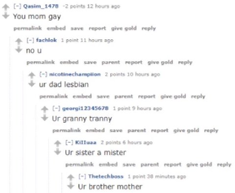 Qasim_1478 -2 points 12 hours ago You mom gay permalink embed save report give gold reply fachlok 1 point 11 hours ago nou permalink embed save parent report give gold reply 4> nicotinechampiion 2 poi