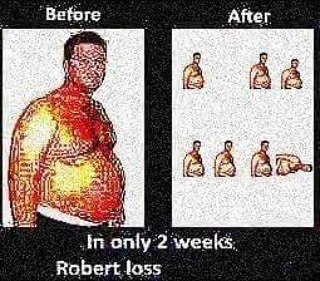 Betore ‘After a In weeks. Roberttoss