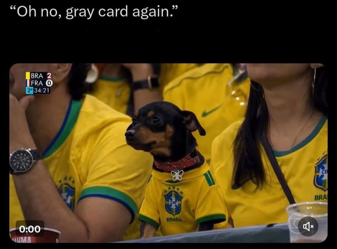 no, gray card again.” 2 0:00