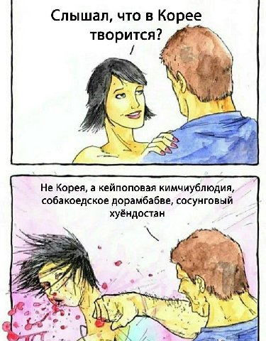 Слышал, что в Корее творится? He Корея, a кейпоповая кимчиублюдия, собакоедское дорамбабве, сосунговый хуёндостан 4 4, 9