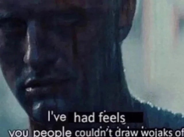 had feels vou people couldn't draw of