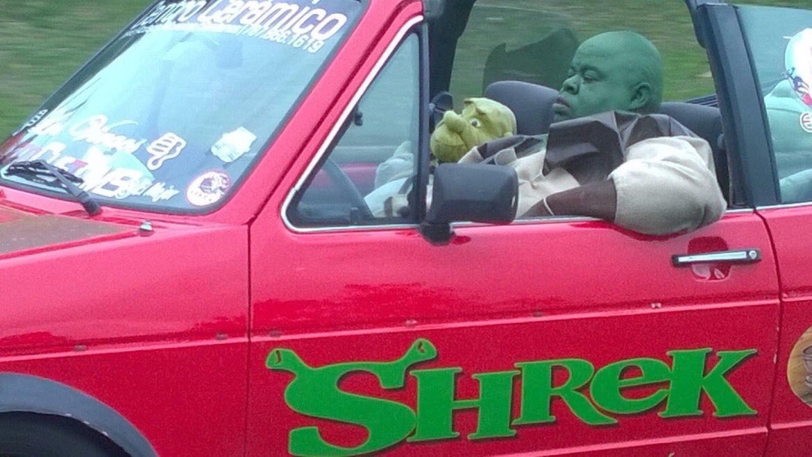 It's your uber driver. Am outside