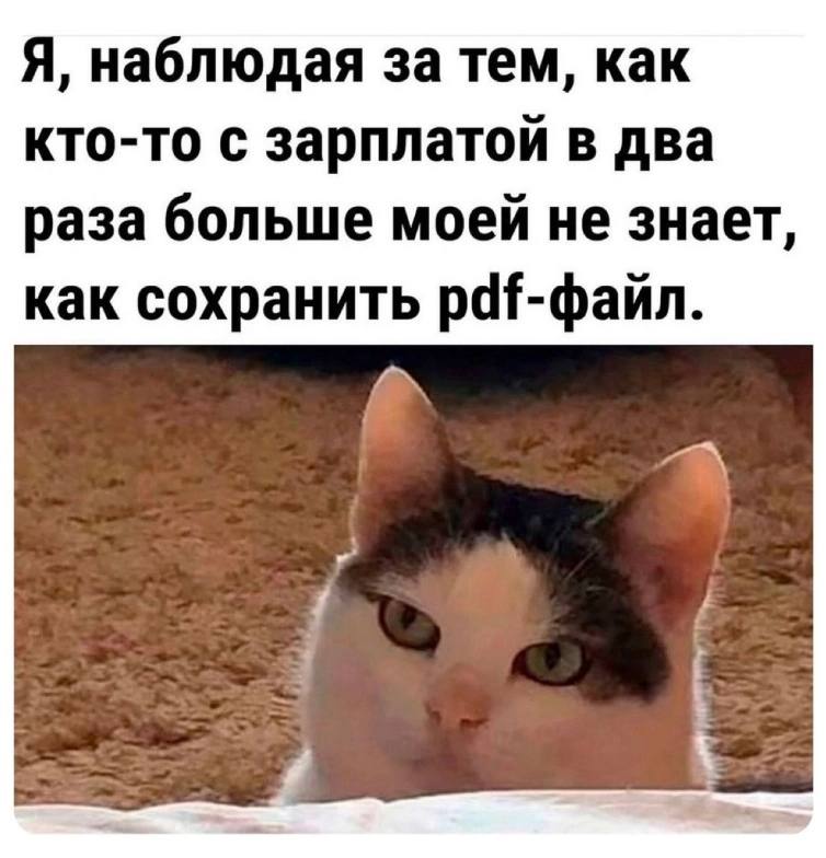 Я, наблюдая за тем, как кто-то с зарплатой в два раза больше моей не знает, как сохранить р4{-файл.