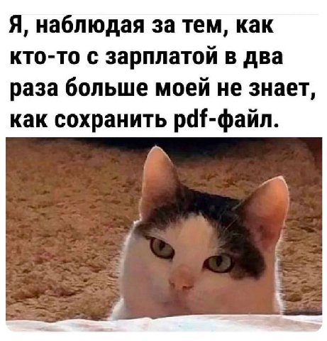 Я, наблюдая за тем, как кто-то с зарплатой в два раза больше моей не знает, как сохранить р4{-файл.