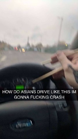 HOW ASIANS DRIVE LIKE THIS GONNA FUCKING CRASH