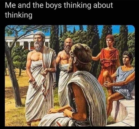and the boys thinking about thinking