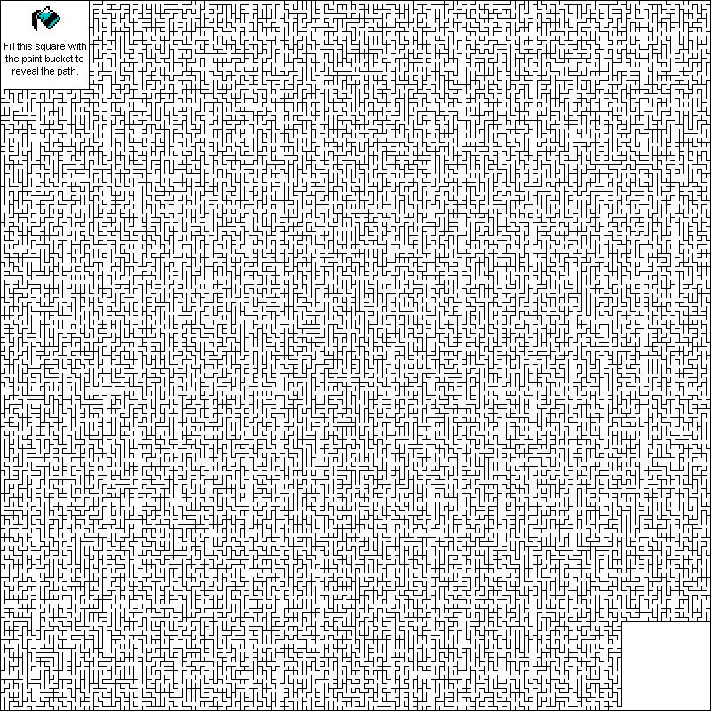 4 4 Fill this square with у ЕЕ the paint bucket to reveal the path. eure сел he ЕЕ 144 CTY min ЦУН 4 ons ine 4 и coir Lil 14 ate The! 93 TEL 4 fer 4 TOU -1 4 ЕЕ 5 qucy ИЕР. 43 a a usw че НУ THY UAC Aa