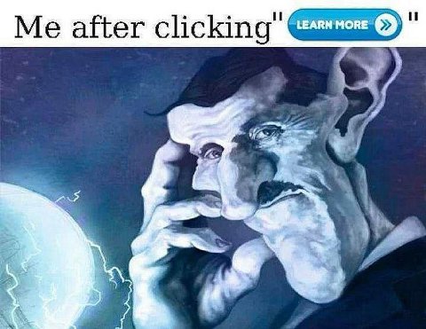 Me after clicking"