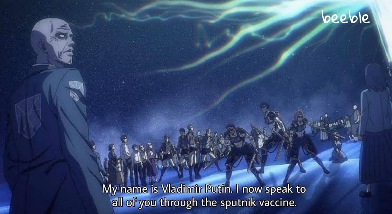 8 My name is \Лади now speak to you through the sputnik vaccine