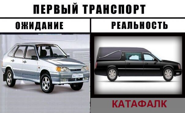 ПЕРВЫЙ ТРАНСПОРТ ОЖИДАНИЕ РЕАЛЬНОСТЬ