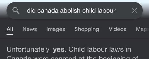 О did canada abolish child labour All News Images shopping Videos Unfortunately, yes. Child labour laws in