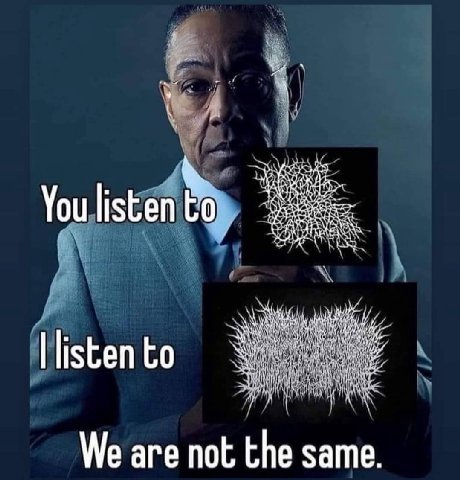 A. You listen llistento We are not the same.