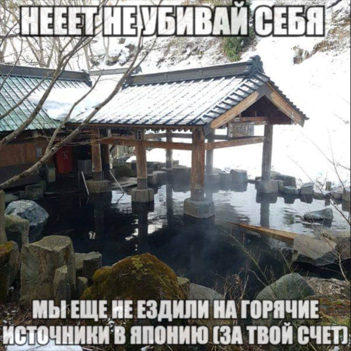 HE ЕЗДИЛИ НА ГОРЯЧИЕ японию (ЗАТВОЙ СЧЕТ