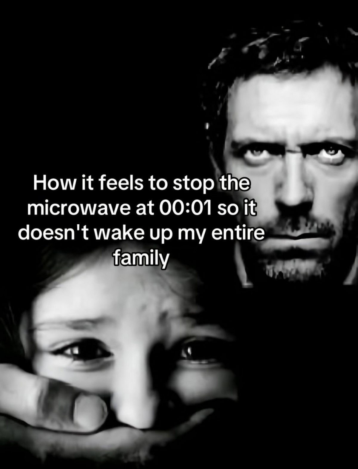 How К feels to stop the microwave at 00:01 so it doesn't wake up my entire family