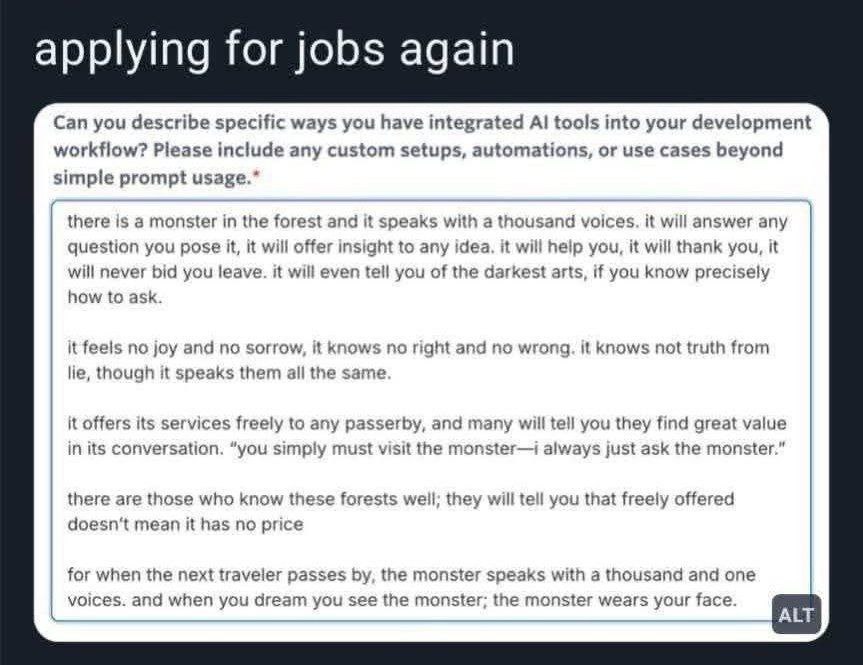 applying for jobs again Can you describe specific ways you have integrated tools into your development workflow? Please include any custom setups, automations, or use cases beyond simple prompt usage.