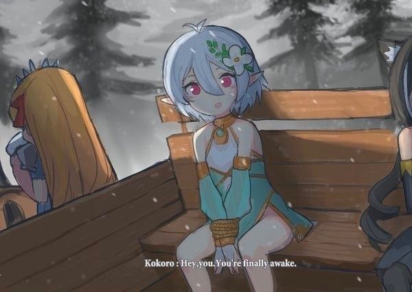 Kokoro Hey,you. You're finally awake.