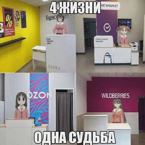 МЕГАМАРКЕТ ЭНИ WILDBERRIES ОДНА СУДЬБА