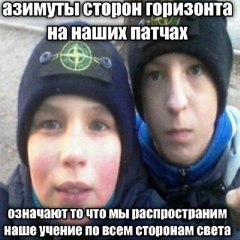 азимуты сторон горизонта наших патчах a означают то что мы распространим наше учение по всем сторонам света