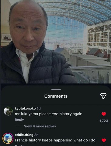 Comments kyotokonoko fukuyama please end history again Reply 1,723 View 4 more replies eddie.dOng Francis history keeps happening what