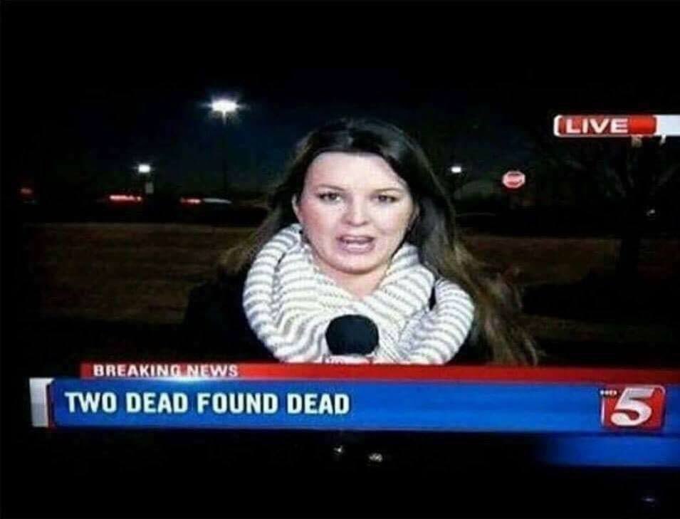 TWO DEAD FOUND DEAD