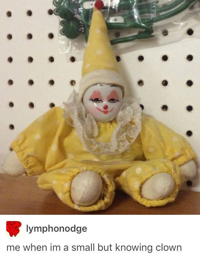у. a a a 4 a i 3 4 5 3 у lymphonodge me when а small but knowing clown