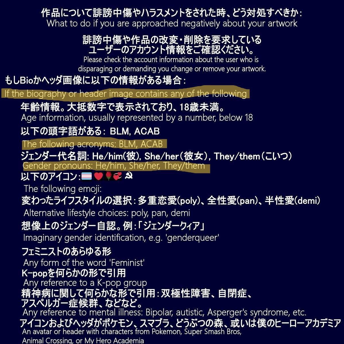 What to if you are approached negatively about your artwork PTE Please check the account information about the user who is disparaging or demanding you change or remove your artwork, if the biography 