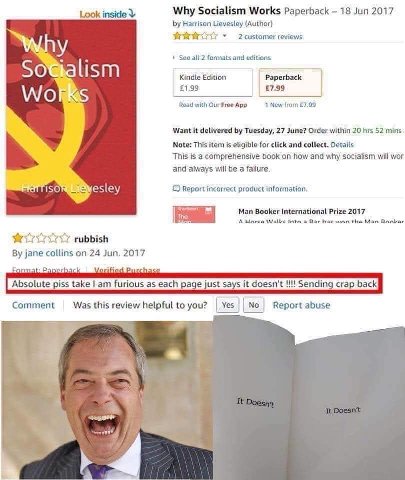 Look inside Why Socialism Works Paperback 18 Jun 2017 Harrison Lievesley (Author) 2 customer reviews See all 2 editions Kindle Edition Paperback £1.99 £7.99 Read with Our Free App 1 New from £7.99 Wan