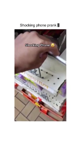 Shocking phone prank @