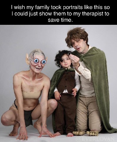 wish my family took portraits like this so could just show them to my therapist to save time.
