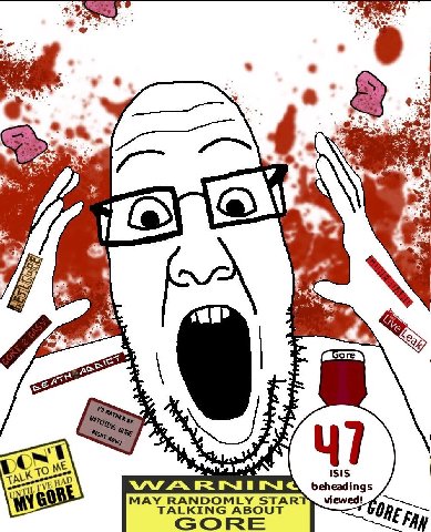 2 4 as Isis MAY_RANDOMLY STAR beheadings viewed! TALKING ABOUT GORE ORE