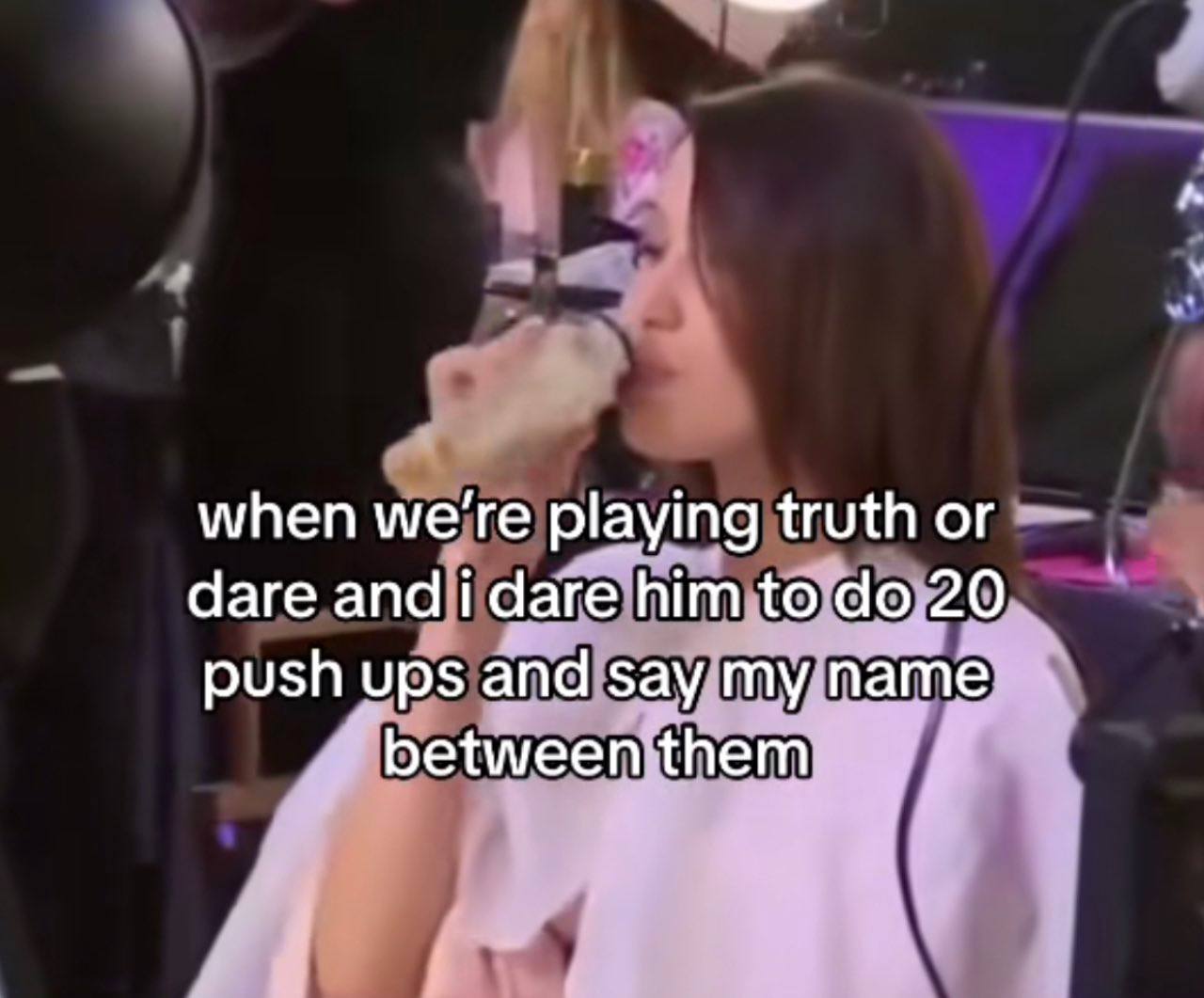 when playing truth or dare push ups