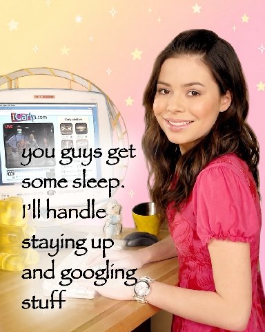 guys get —some sleep. Балёе staying up and googling stuff