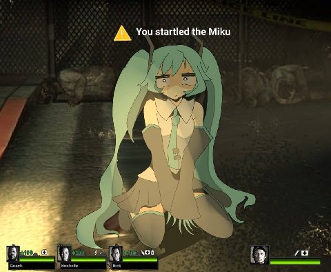 You startled the Miku