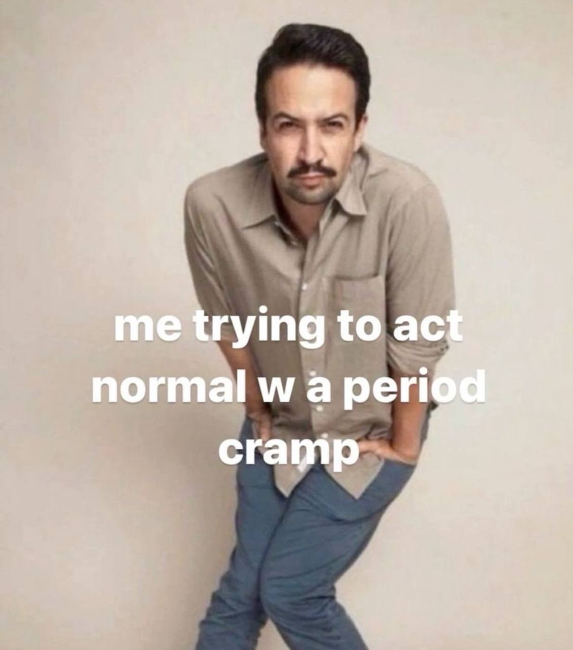 me trying to normal а cranip in