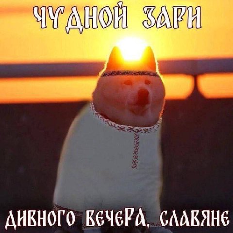 ЗАРИ АНЕНОГО ВЕЧЕРА,
