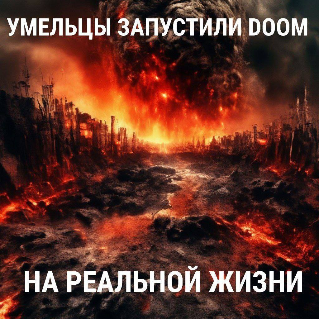 УМЕЛЬЦЫ ЗАПУСТИЛИ DOOM РЕАЛЬНОЙ ЖИЗНИ