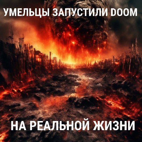 УМЕЛЬЦЫ ЗАПУСТИЛИ DOOM РЕАЛЬНОЙ ЖИЗНИ