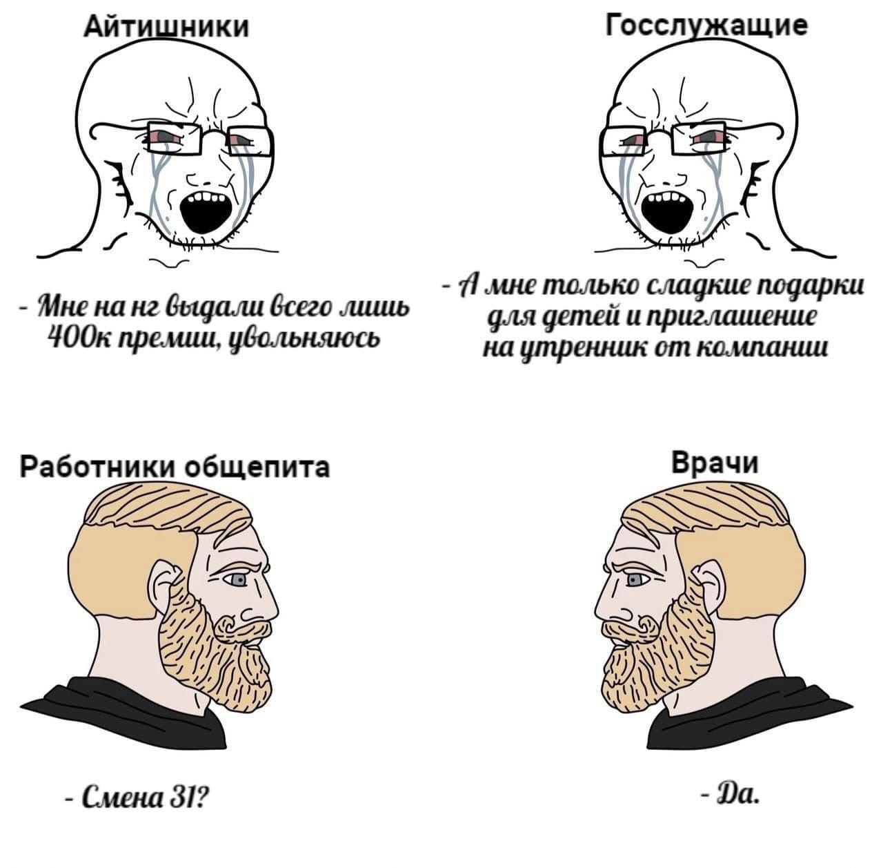 Айтишники Госслужащие только сладкие подарки Мне на лишь для детей и приглашение премии, убольняюсь на утренник от компании Работники общепита Врачи Смена 31?