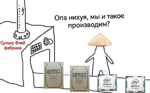 Опа нихуя, мы и такое производим? Суньху Вчай фабрика intel) CORE i9 CORE i9
